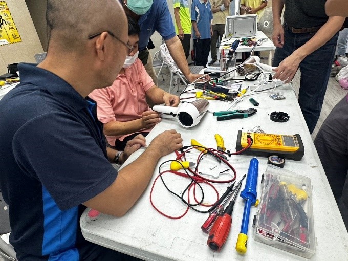 華泰電子攜手小家電診所與翠屏里 推廣循環經濟 實踐企業永續責任  