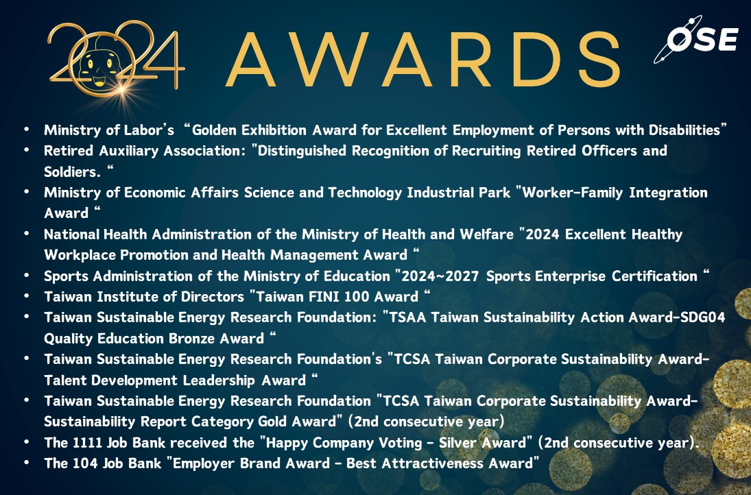 華泰電子榮獲TSAA台灣永續行動獎SDG 04「華泰蓄力 教育創永續」銅獎 